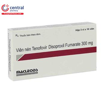 Tenofovir Disoproxil Fumarate 300mg Macleods