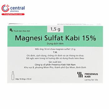 Magnesi Sulfat Kabi 15%