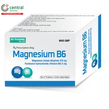 Magnesium B6 BV Pharma