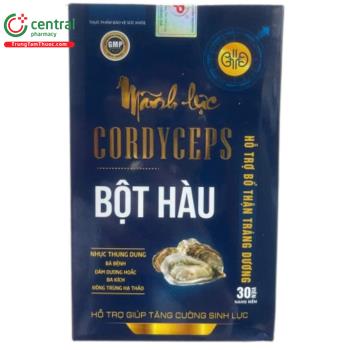 Mãnh Lực Cordyceps Bột Hàu