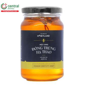 Mật ong Đông Trùng Hạ Thảo Honeyland 420g