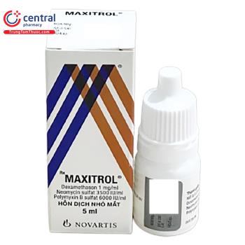 Thuốc Maxitrol 5ml: Thuốc điều trị viêm mắt hiệu quả