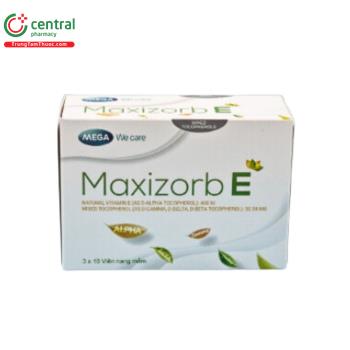 Maxizorb E bổ sung vitamin E - Giải pháp hoàn hảo cho làn da khỏe mạnh