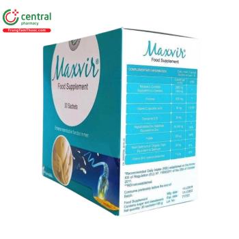 [CHÍNH HÃNG] Thuốc Maxvir Food Supplement tăng sinh lý nam