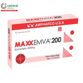 Thuốc Maxxemva 200 điều trị nhiễm HIV cho người lớn, trẻ em