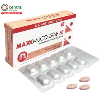 Maxxmucous-AB 30 (viên nén)