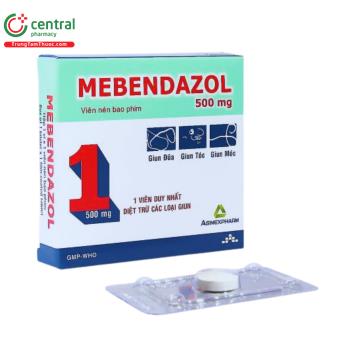 Mebendazol 500mg Agimexpharm