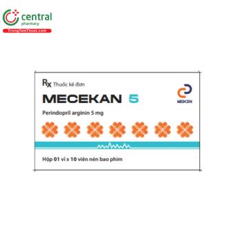 Thuốc Mecekan 5mg - Điều trị tăng huyết áp, suy tim có triệu chứng