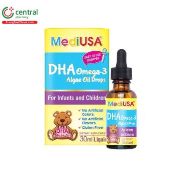 MediUSA DHA Omega-3 Algae Oil Drops