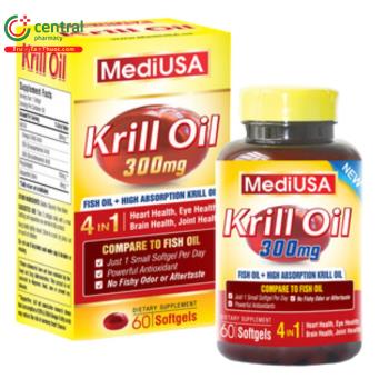 MediUSA Krill Oil 300mg