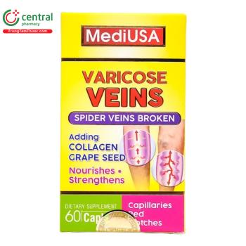 MediUSA Varicose Veins (Lọ 60 viên)