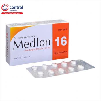 Thuốc Medlon 16: Tác dụng, liều dùng và tác dụng phụ