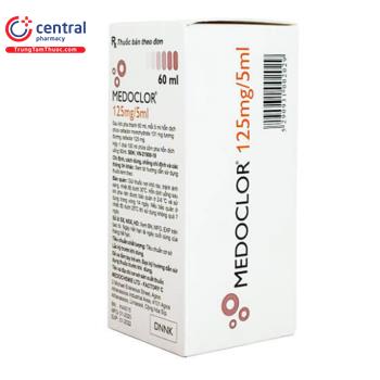 [CHÍNH HÃNG] Thuốc Medoclor 125mg/5ml (Chai 60ml) trị nhiễm khuẩn