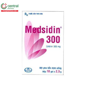 Medsidin 300mg (Bột pha hỗn dịch uống)