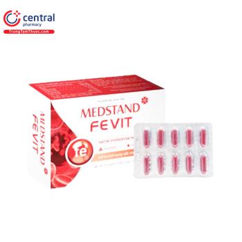 [CHÍNH HÃNG] Thuốc Medstand Fevit giúp bổ sung sắt và acid folic