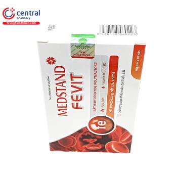 [CHÍNH HÃNG] Thuốc Medstand Fevit giúp bổ sung sắt và acid folic