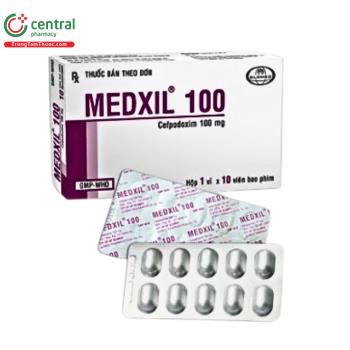 Medxil 100 (Viên bao phim)