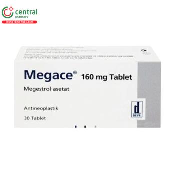 Thuốc Megace 160mg Deva điều trị ung thư vú, ung thư nội mạc tử cung