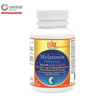 Melatonin 3mg Bill Natural Sources