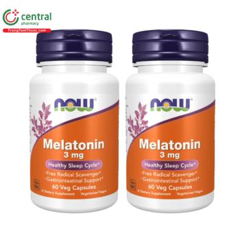 Melatonin 3mg Now 60 viên