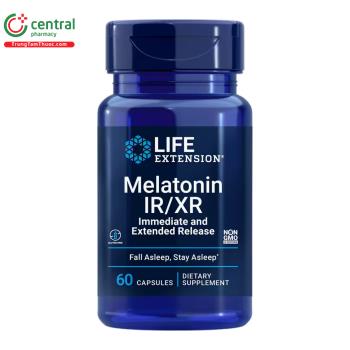 Melatonin IR/XR Life Extension