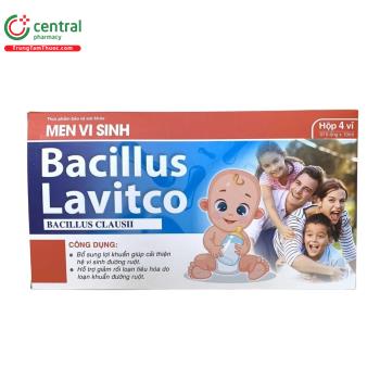 Men vi sinh Bacillus Lavitco