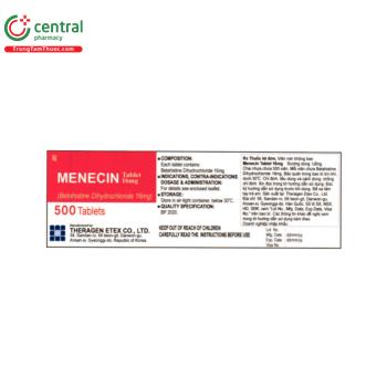 Menecin Tablet 16mg
