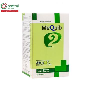 Thuốc MeQuib 2 - Ngừa còi xương ở trẻ, loãng xương ở người lớn