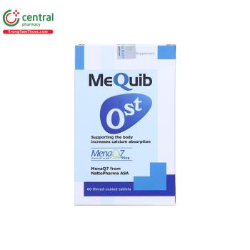Thuốc MeQuib Ost - Giúp xương chắc khỏe, ngăn ngừa còi xương, loãng xương