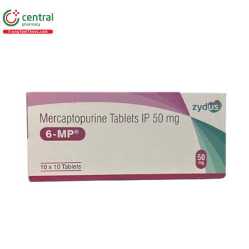 Mercaptopurine Tablets IP 50mg Zydus