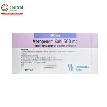 Meropenem Kabi 500mg