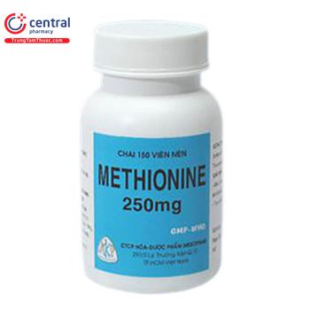 Methionine 250mg Mekophar (Chai 150 viên nén)