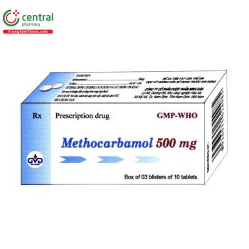 Methocarbamol 500mg Minh Dân