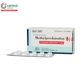 Methylprednisolon 4mg Khapharco 