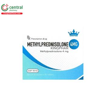 Methylprednisolone 4mg Kingphar