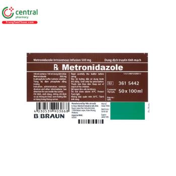 Metronidazole 500mg B.Braun