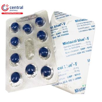 Thuốc Miclacol Blue - F hỗ trợ điều trị viêm đường tiết niệu