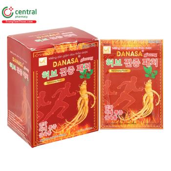 Miếng dán giảm đau thảo dược Danasa Ginseng