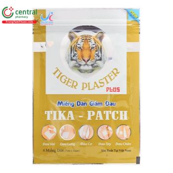 Miếng Dán Giảm Đau Tika - Patch (gói 4 miếng)