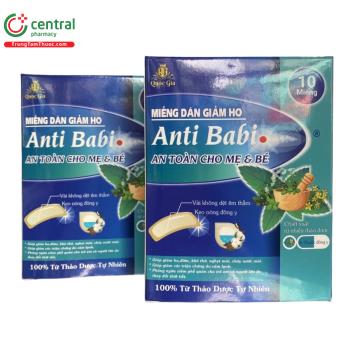 Miếng dán giảm ho Anti Babi