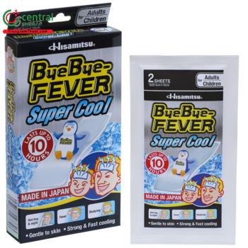 Miếng dán hạ sốt ByeBye Fever Super Cool