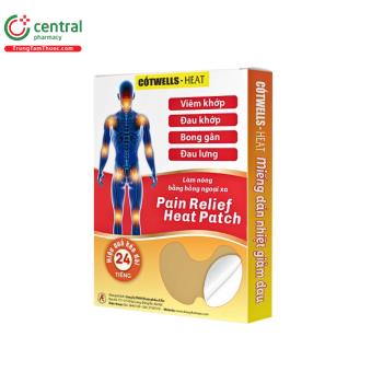 Miếng dán nhiệt giảm đau CốtWells-Heat