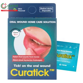 Miếng dán nhiệt miệng Curatick