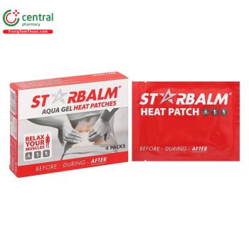 Miếng dán nhiệt Starbalm Aqua Gel Warm Plaster Heat Patches