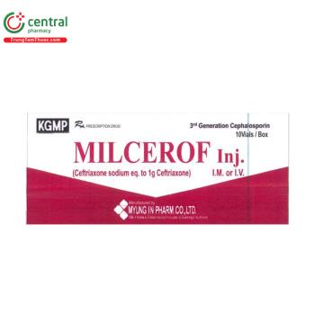 Milcerof Inj 1g