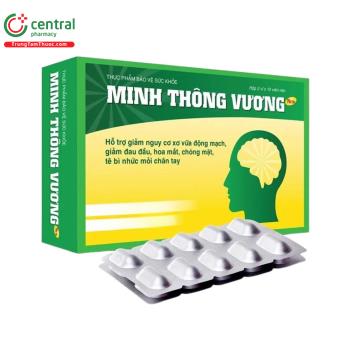 Minh Thông Vương ngăn ngừa xơ vữa động mạch, đau đầu, chóng mặt