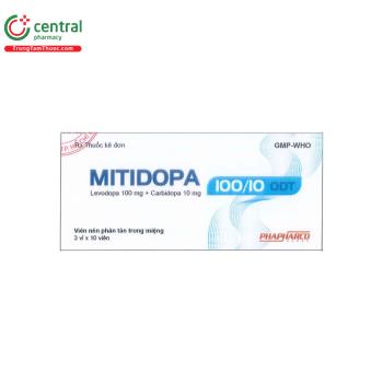 Mitidopa 100/10 ODT