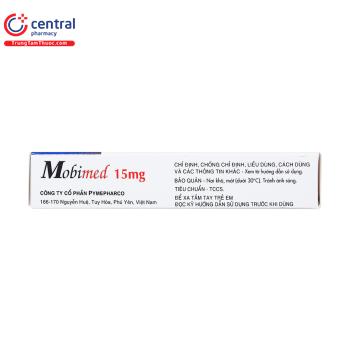Thuốc Mobimed 15mg giảm viêm cột sống dính khớp, viêm khớp dạng thấp
