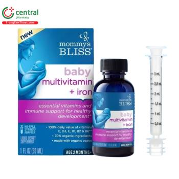 Mommy's Bliss Baby Multivitamin + Iron Drops