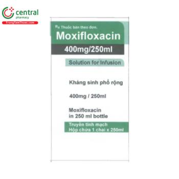 Moxifloxacin 400mg/250ml Solution for Infusion